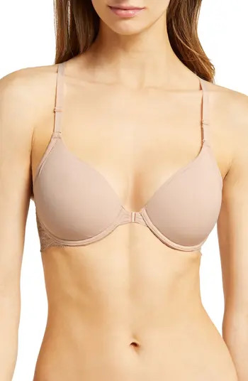 Underwire Front Close Contour Bra | Nordstrom