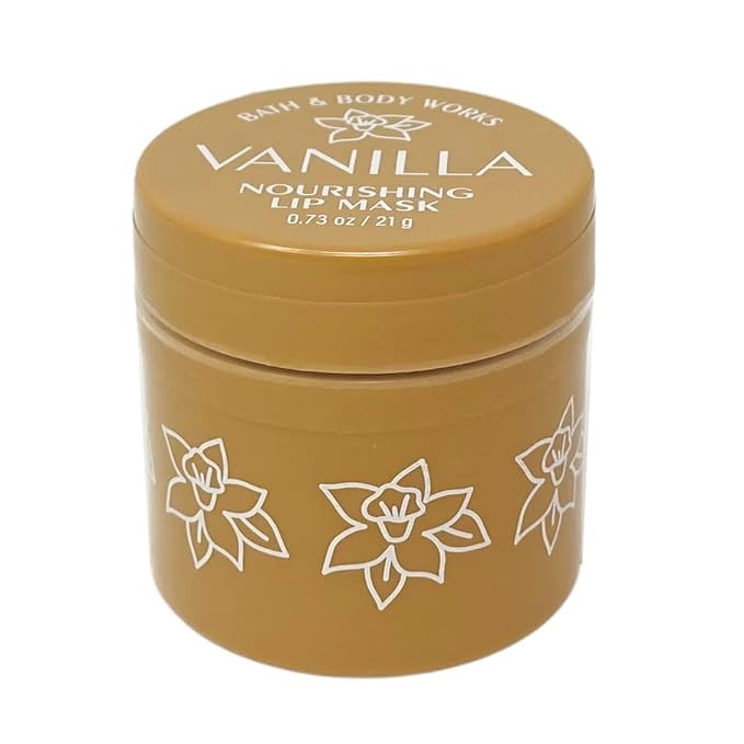 Bath & Body Works Vanilla Nourishing Lip Mask - 0.73 oz / 21 g | Amazon (US)