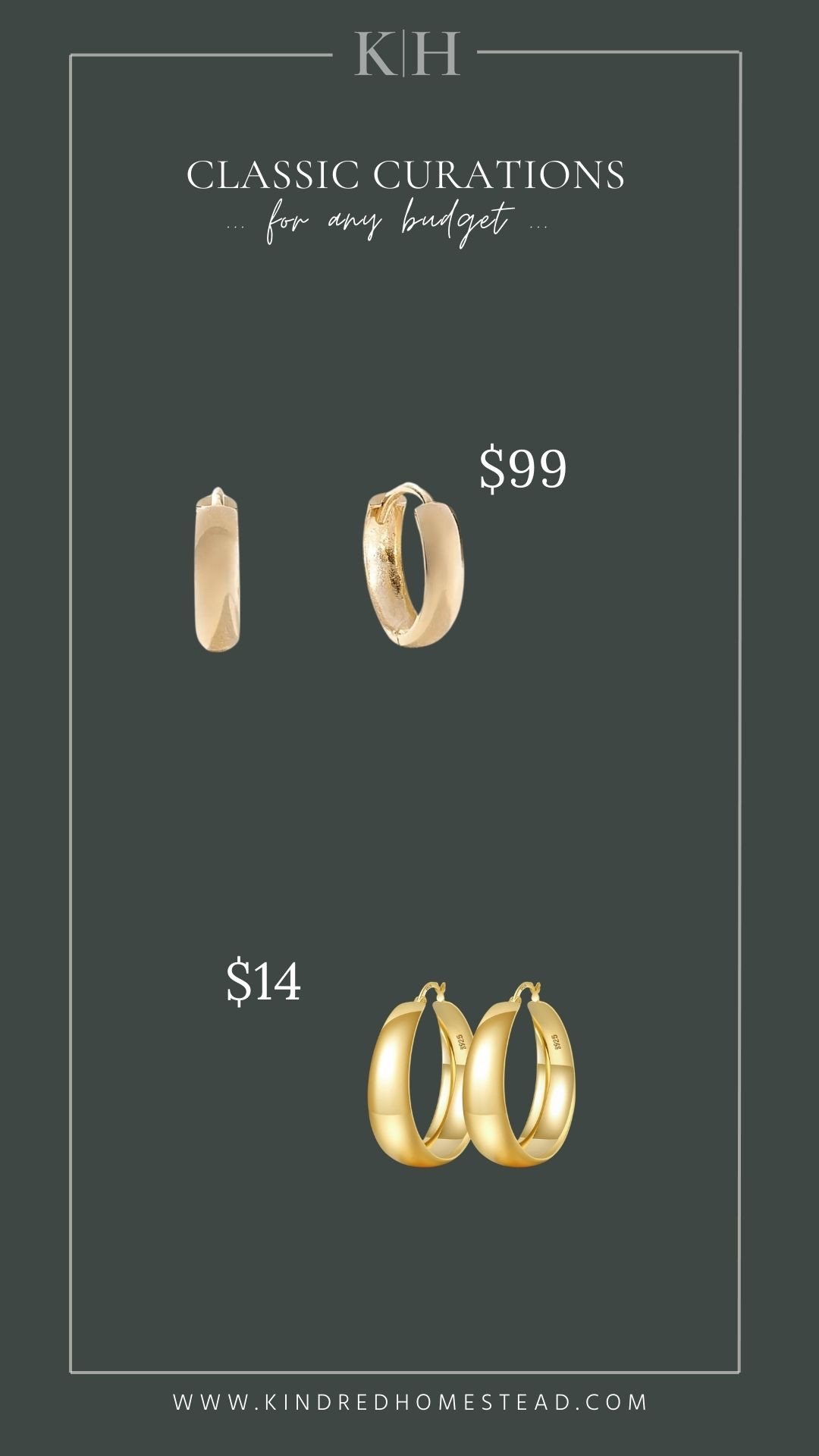 Classic gold hoop earrings for any budget for timeless essential outfit styling and style planning inspiration!

#LTKStyleTip #LTKFindsUnder100 #LTKBeauty