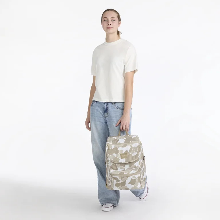 Levi Strauss Signature 17" Men's Adult Camouflage Top Loader Backpack, Fog | Walmart (US)