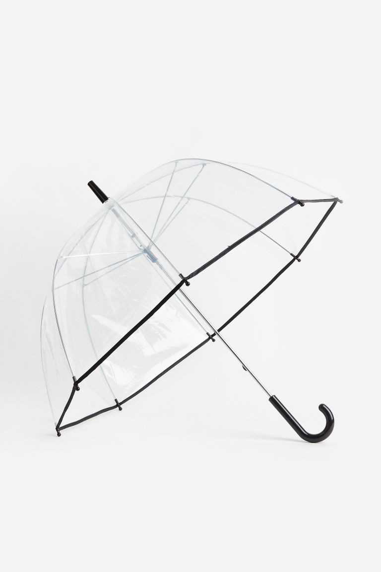H & M - Parapluie transparent - Noir | H&M (FR, IT, ES, PT, BE)