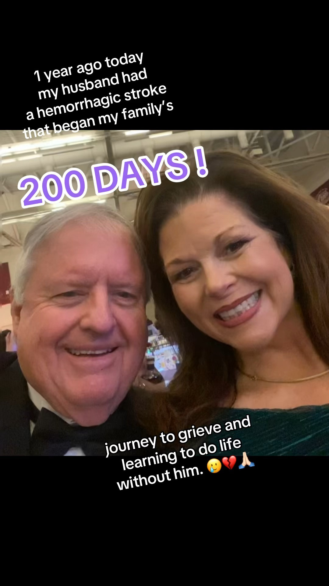 I can't believe it's been 1 year ago today that my husband had a hemorrhage stroke and began my family's 200 Days journey of God showing us love, angels here on earth and faith! I'm going to tell his, my, our story of the goodness of God! #grievejourney #godsgoodness #stroke

#LTKdayinmylife