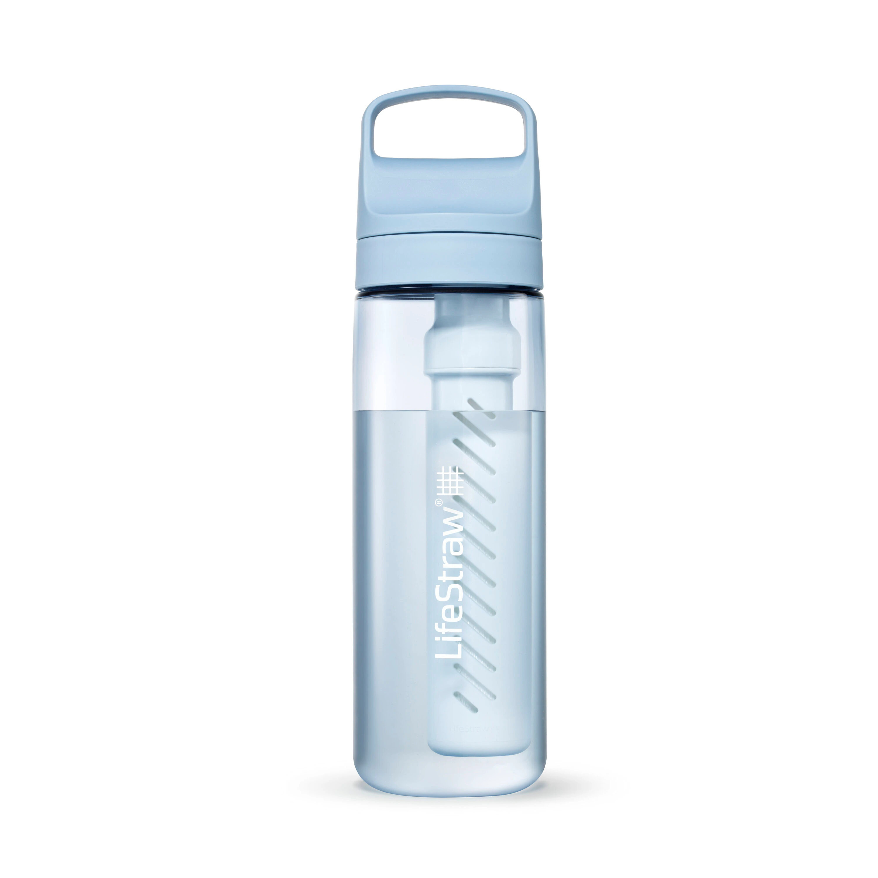 LifeStraw Go Series 22 -fl oz Plastic Water bottle - Icelandic Blue one_size | LGV422BLWW | Lowe's