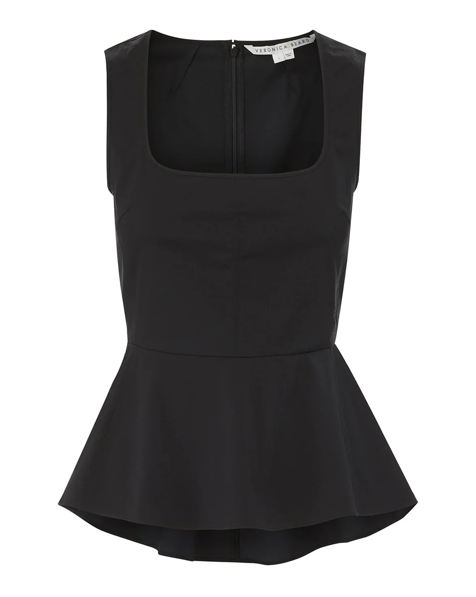 Basso Peplum Top | Veronica Beard