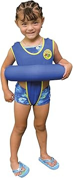Poolmaster Learn-to-Swim Swimming Pool Float Tube Swim Trainer for Kids, Blue | Amazon (US)