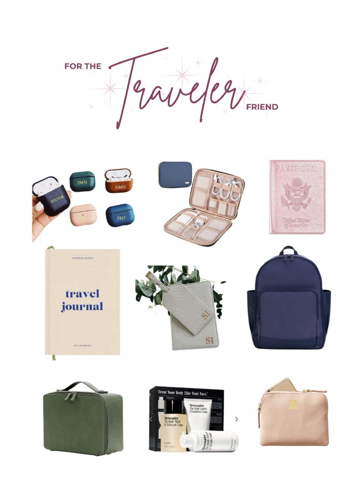 Holiday guide ideas for the friend that’s a traveler 

#LTKHoliday #LTKGiftGuide