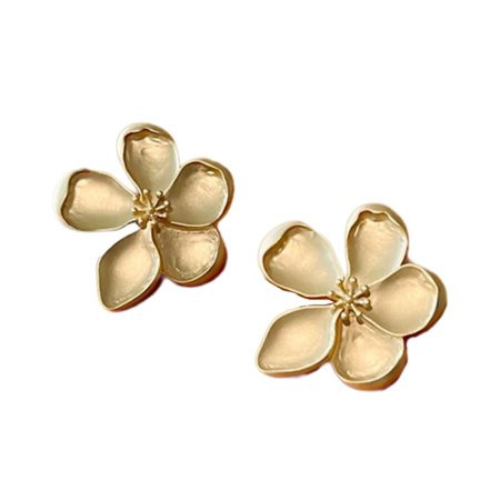 JZROCKER Trendy Floral Designed Ear Studs Jewelry Elegant Ladies Fashion Earrings Charm | Walmart (US)