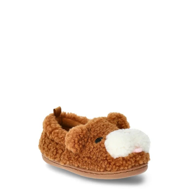 Wonder Nation Baby Boys Bear Slipper | Walmart (US)