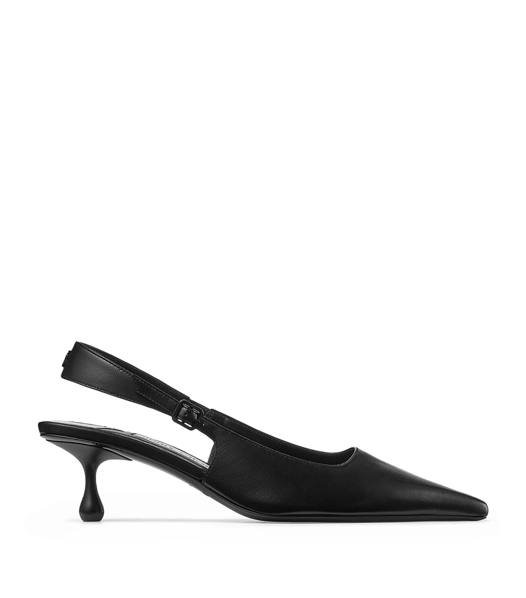 Amel 50 Leather Slingback Pumps | Harrods