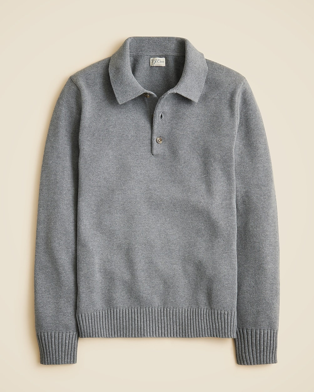 Heritage cotton sweater-polo | J. Crew US