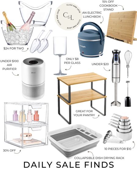 Home and kitchen finds worth the click! This tiered storage shelf is perfect for the pantry👏🏼

Collapsing dish rack, storage shelf, pantry organization, frothier, electric lunchbox, portable crockpot, cookbook stand, ice bucket, ice scoop, air purifier, organization, wine glasses, measuring cups, kitchen must haves, home hack, Amazon, Amazon home, Amazon finds, Amazon must haves, Amazon sale, sale finds, sale alert, sale #amazon #amazonhome

#LTKhome #LTKsalealert #LTKfamily