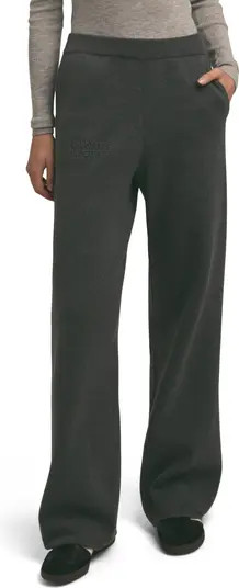 Favorite Daughter Fatigue Sisters Cotton & Cashmere Wide Leg Sweater Pants | Nordstrom | Nordstrom