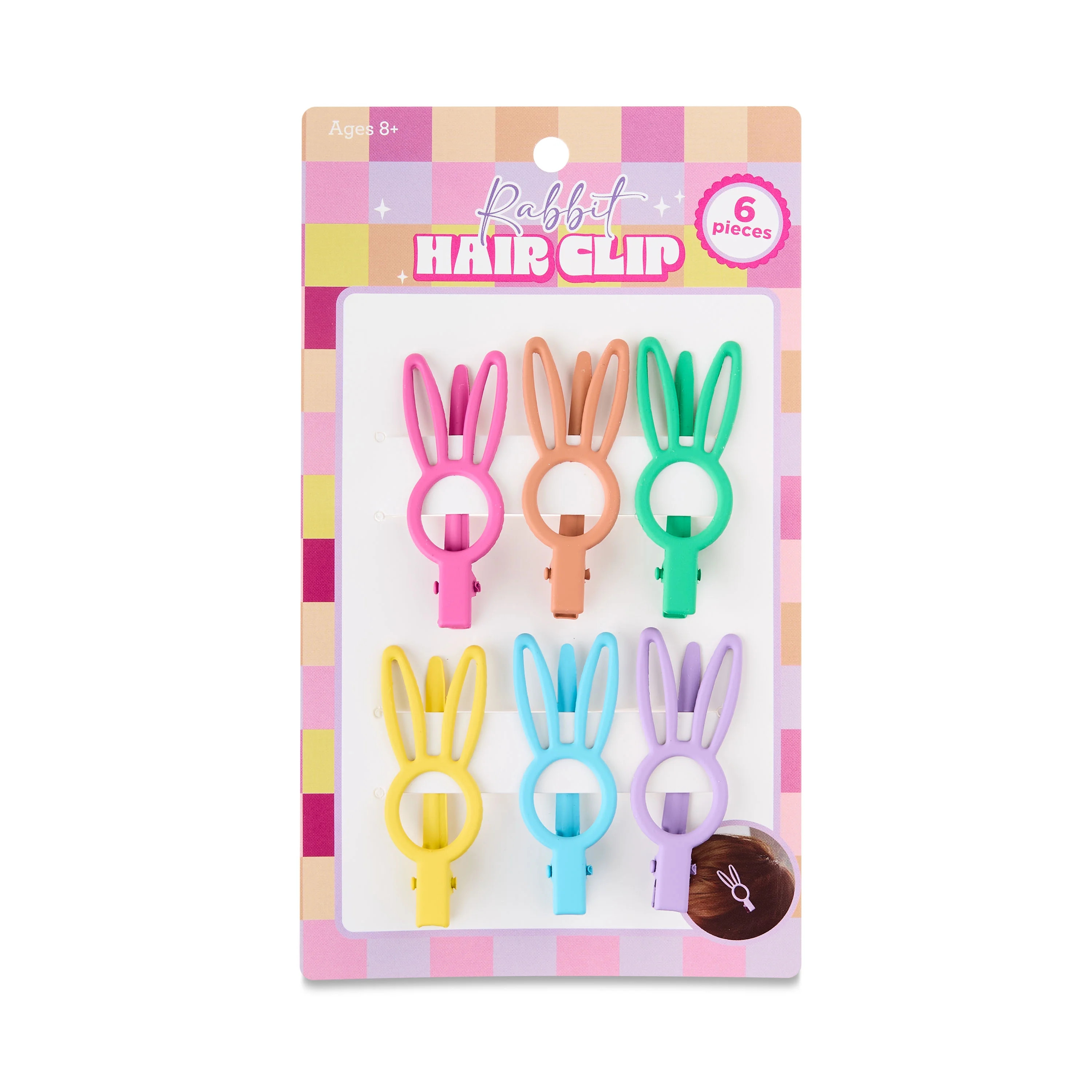 Easter Bunny Hair Clip Party Favors, 6 Count, by Way To Celebrate | Walmart (US)