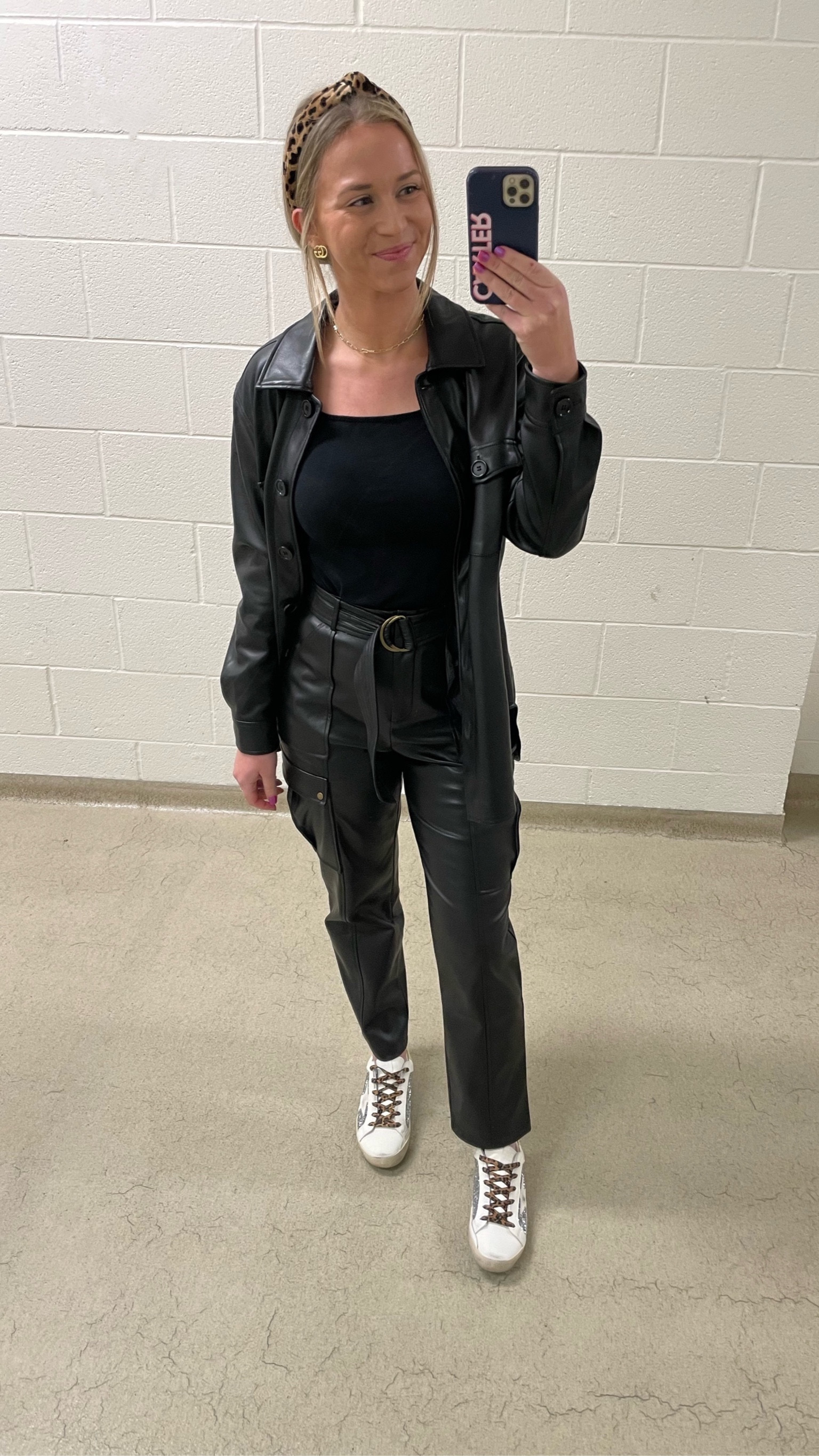 An all black faux leather moment 🖤 So many ways to style these cargo pants and faux leather shacket!


walmart / amazon / bodysuit / fall outfit / winter outfit 

#LTKworkwear #LTKstyletip #LTKfindsunder50