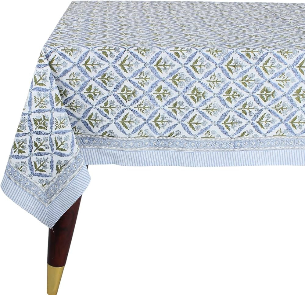 Maison d' Hermine Table Cloths 100% Cotton 60 Inch x 90 Inch... | Amazon (US)