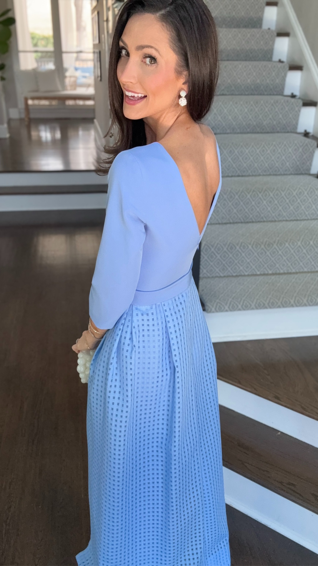 Save this and comment DRESS ✨ for your next spring gala, charity ball, or black tie wedding 🥂

This gown is stunning with a figure flattering overlay that will make people stop and stare when you walk by 🤍 classic elegance with a modern twist - I also added this fabulous belt to add a little more to the look 🎀

#grandmillennialstyle #blacktiedress #galadresses #springevent #southernstyle