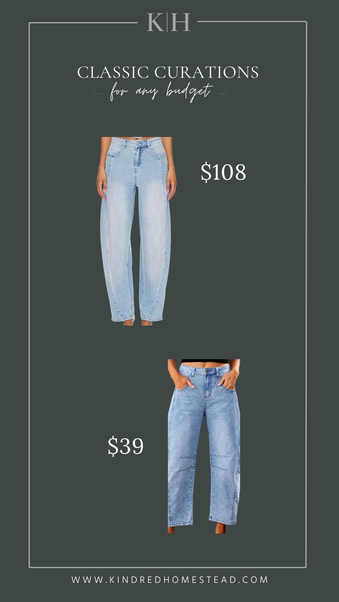 Classically curated barrel jeans for any budget of fall styling favorites!

#LTKBeauty #LTKStyleTip