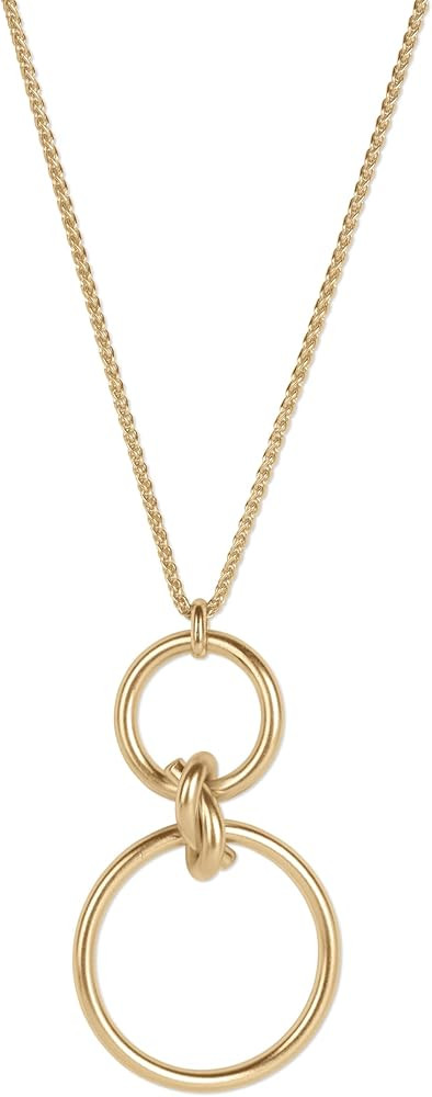 Lucky Brand Abalone Circle Pendant Necklace | Amazon (US)