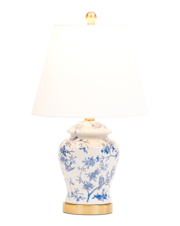 22in Penelope Chinoiserie Ginger Jar Table Lamp | TJ Maxx
