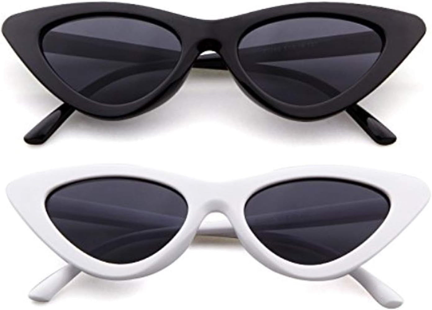 Retro Vintage Narrow Cat Eye Sunglasses for kids heart shaped sunglasses | Amazon (US)
