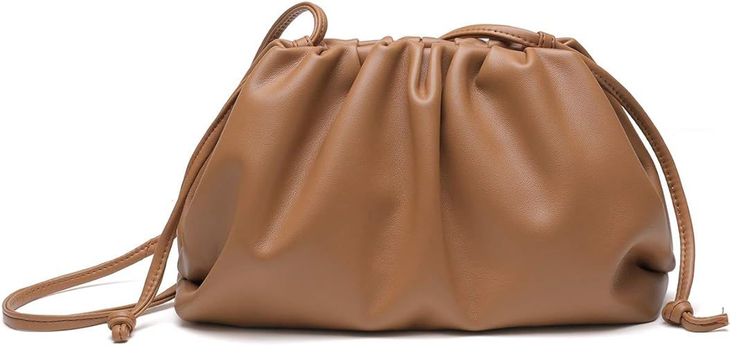 Dumpling Bag, HORSE&TIGER Cloud Crossbody Bags for Women Simple Clutch Purse with Dumpling Shape ... | Amazon (US)