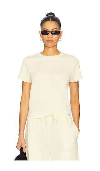 Alba Baby Tee in Lemonade | Revolve Clothing (Global)