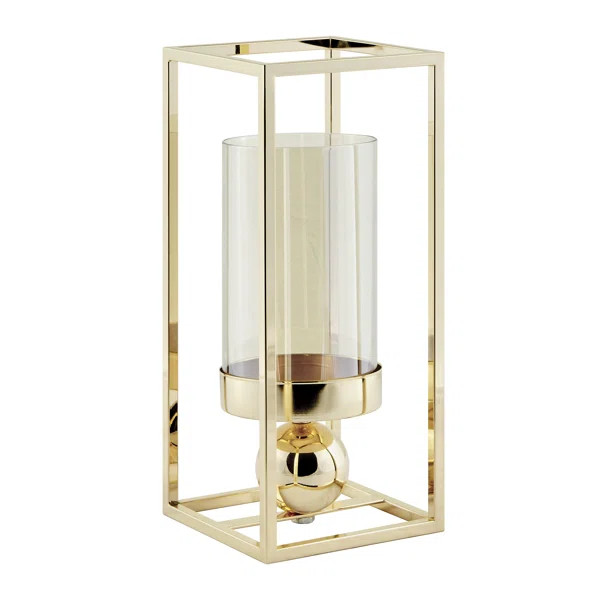 11.8'' H Metal Tabletop Hurricane | Wayfair North America