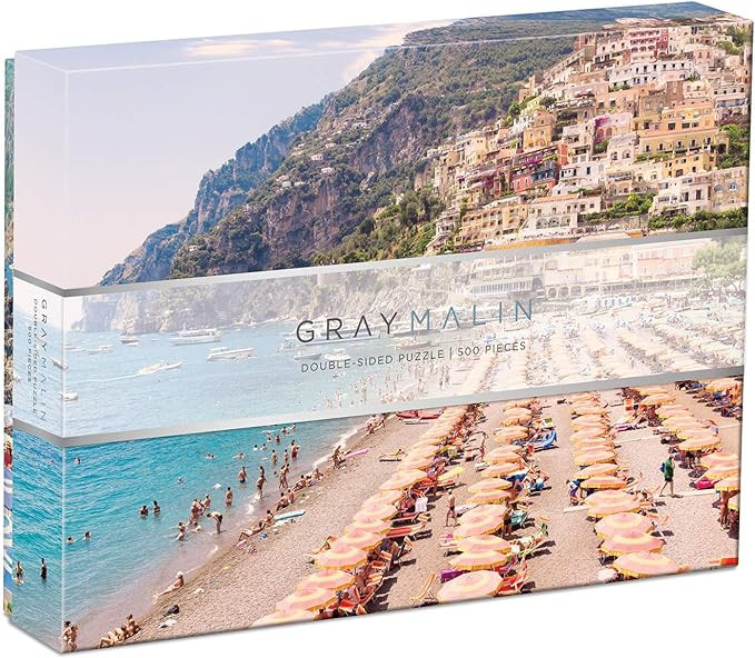 Galison Gray Malin Italy Two-Sided Jigsaw Puzzle, 500 Pieces, 24”x18” – Stunning Photos fro... | Amazon (US)