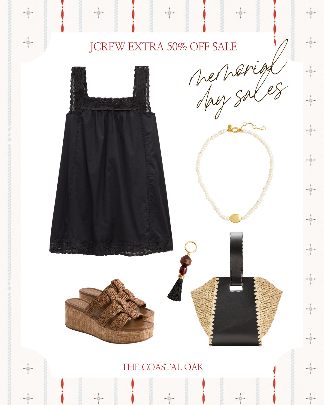 Extra 50% off sale at JCrew for Memorial Day!  

 #LTKSeasonal #LTKSaleAlert #LTKTravel