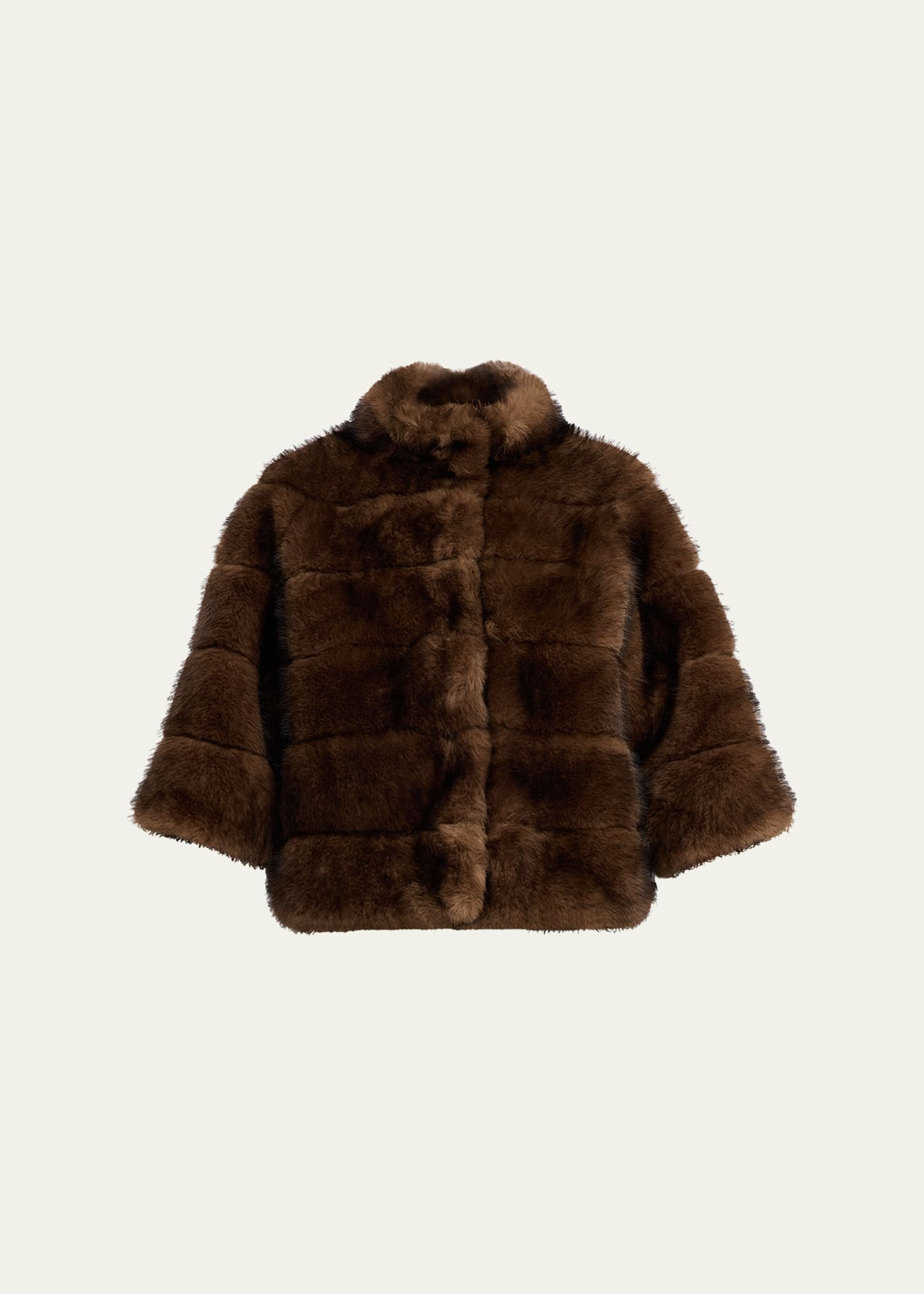 LoveShackFancy Gelman Faux Fur Jacket | Bergdorf Goodman