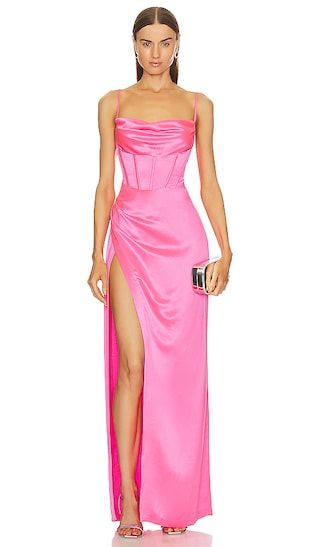 Rosa Dress in Hyper Pink | Revolve Clothing (Global)