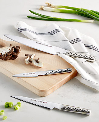 Global 3-Pc. Ukon Chef's Knife Cutlery Set  - Macy's | Macy's