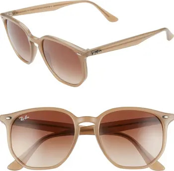 54mm Gradient Round Sunglasses | Nordstrom