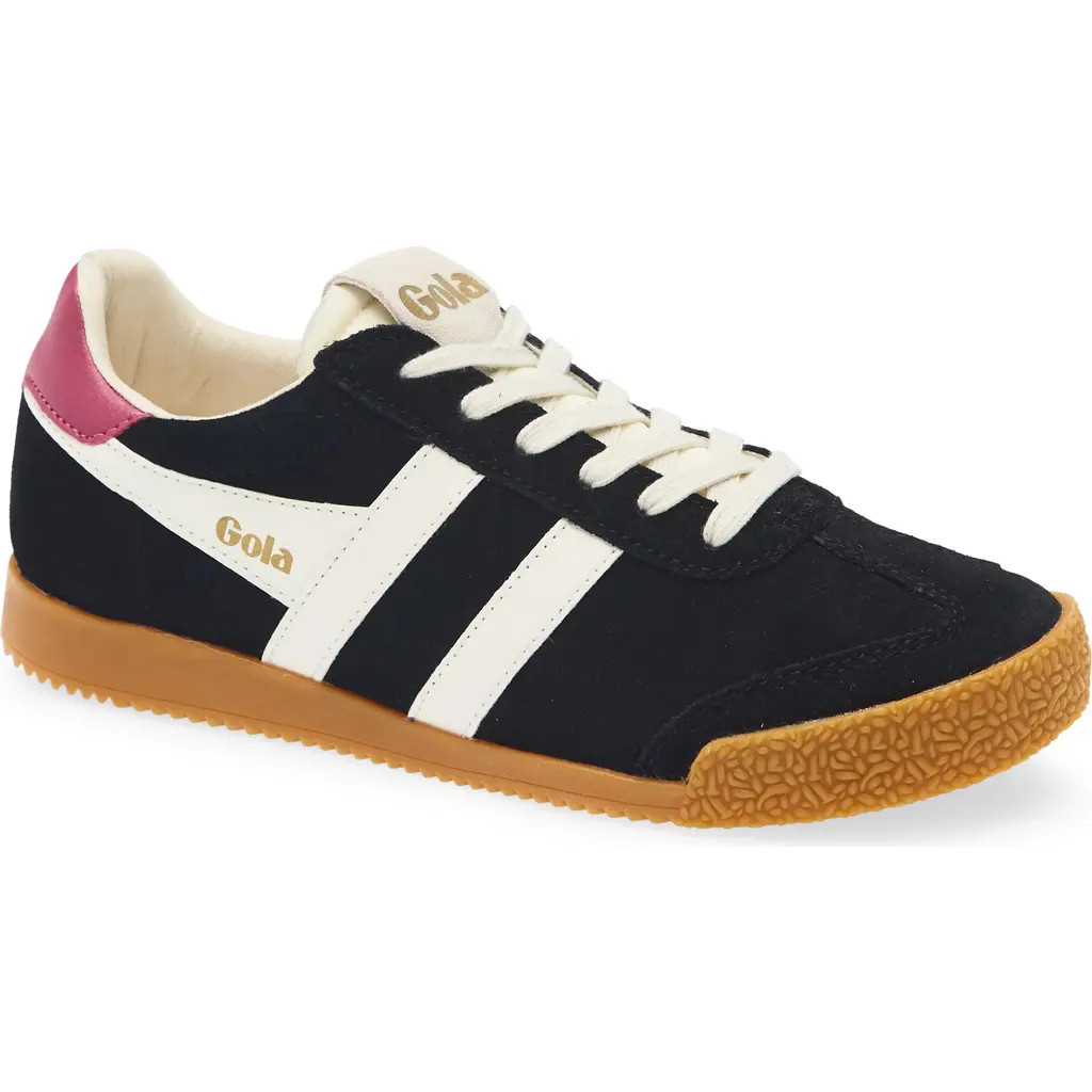 Gola Elan Sneaker in Black/off White/fucshia at Nordstrom, Size 6 | Nordstrom