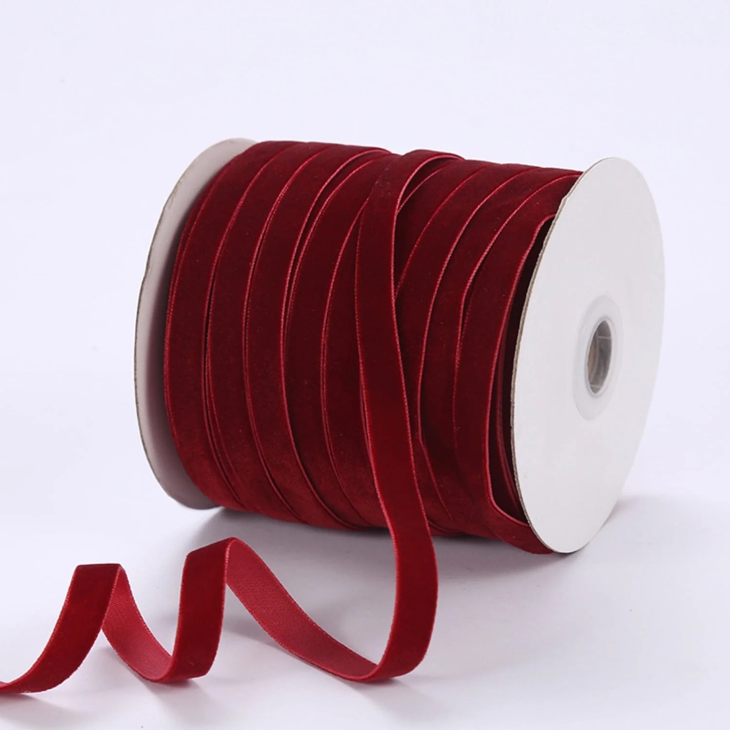 50 Yards Velvet Ribbon 3/8 Inch Wide with Spool for Wedding Christmas Party Wrapping DIY Crafts F... | Walmart (US)