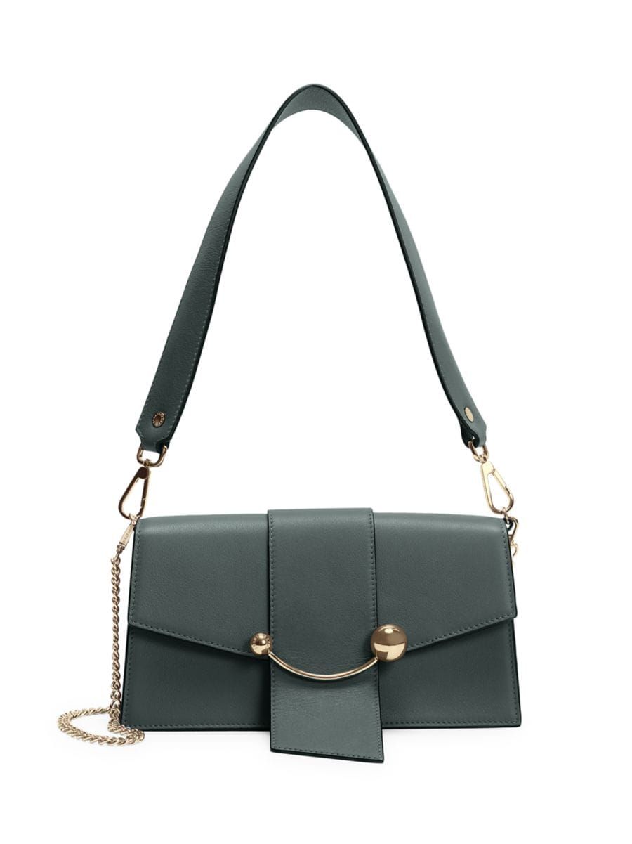 Mini Crescent Leather Crossbody Bag | Saks Fifth Avenue