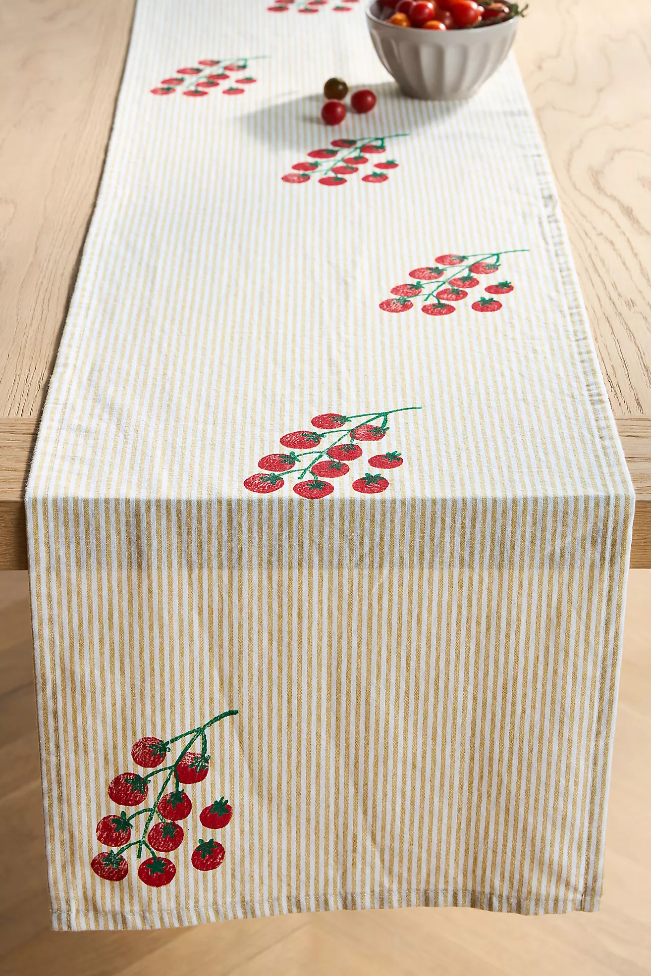 Julie Peach Tomato Table Runner | Anthropologie (US)