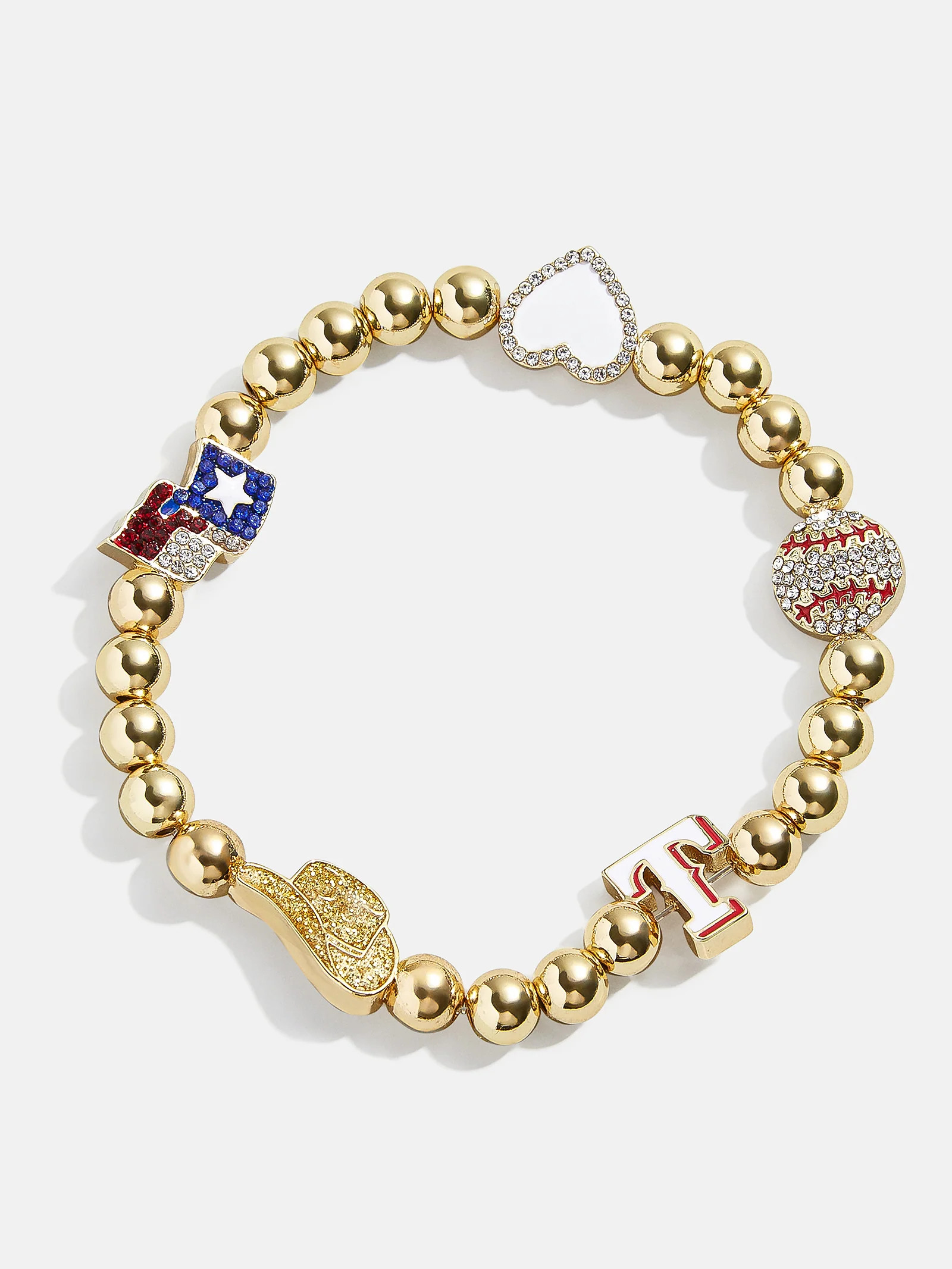 MLB Pisa Charm Bracelet - Texas Rangers | BaubleBar (US)