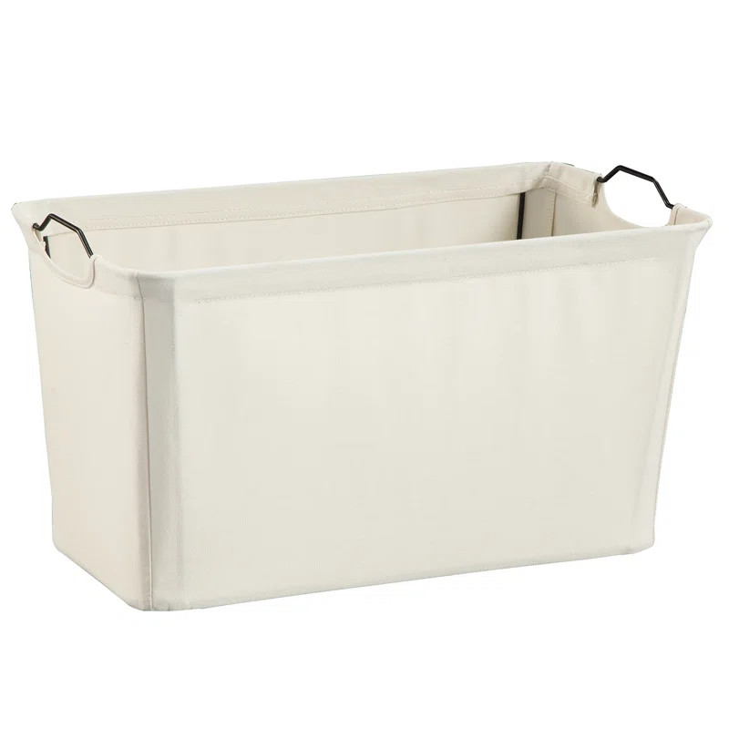 Wire Frame Fabric Storage Bin | Wayfair North America