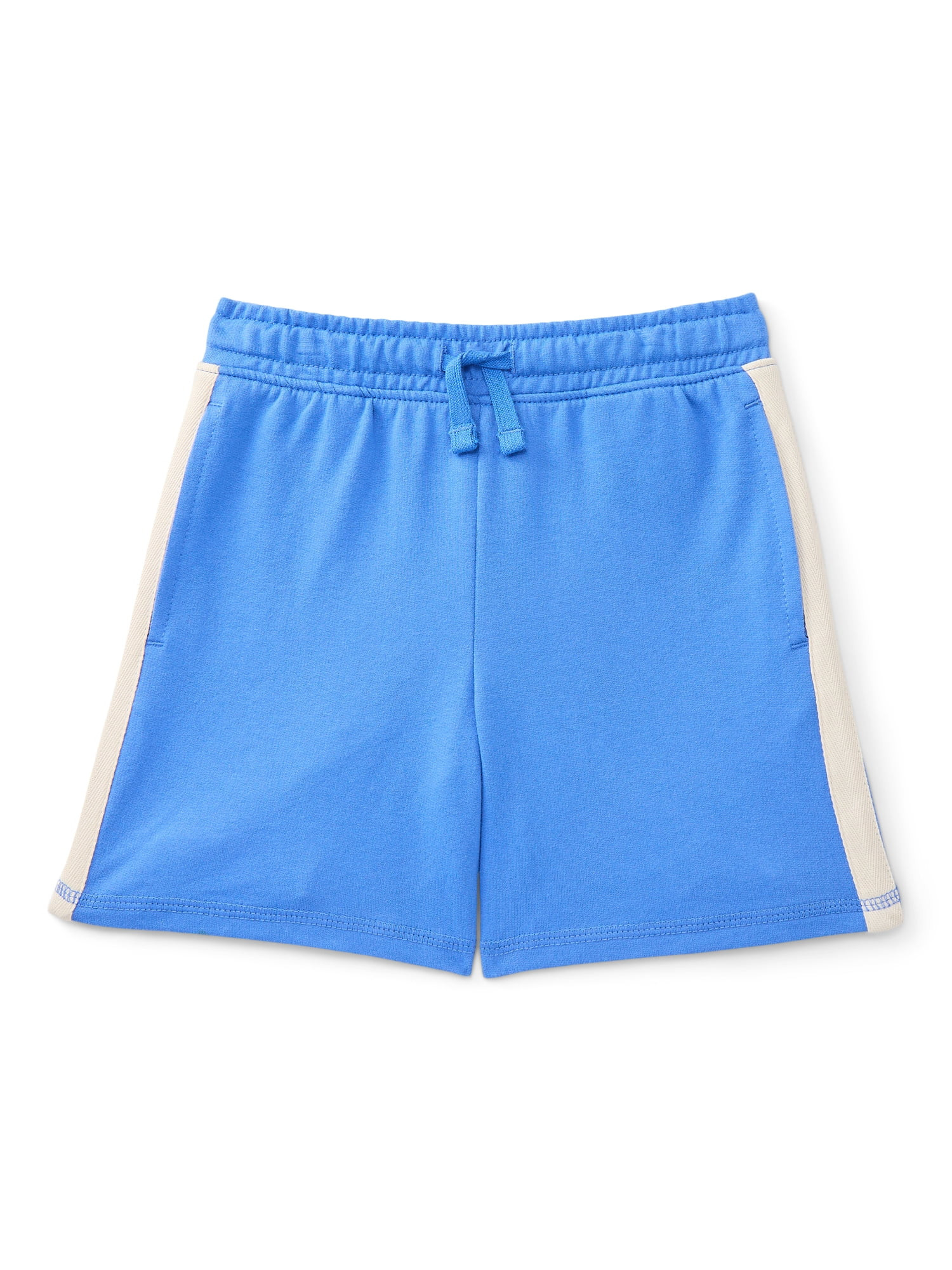 Wonder Nation Little Boys Taped Knit Shorts, Sizes 4-10 | Walmart (US)