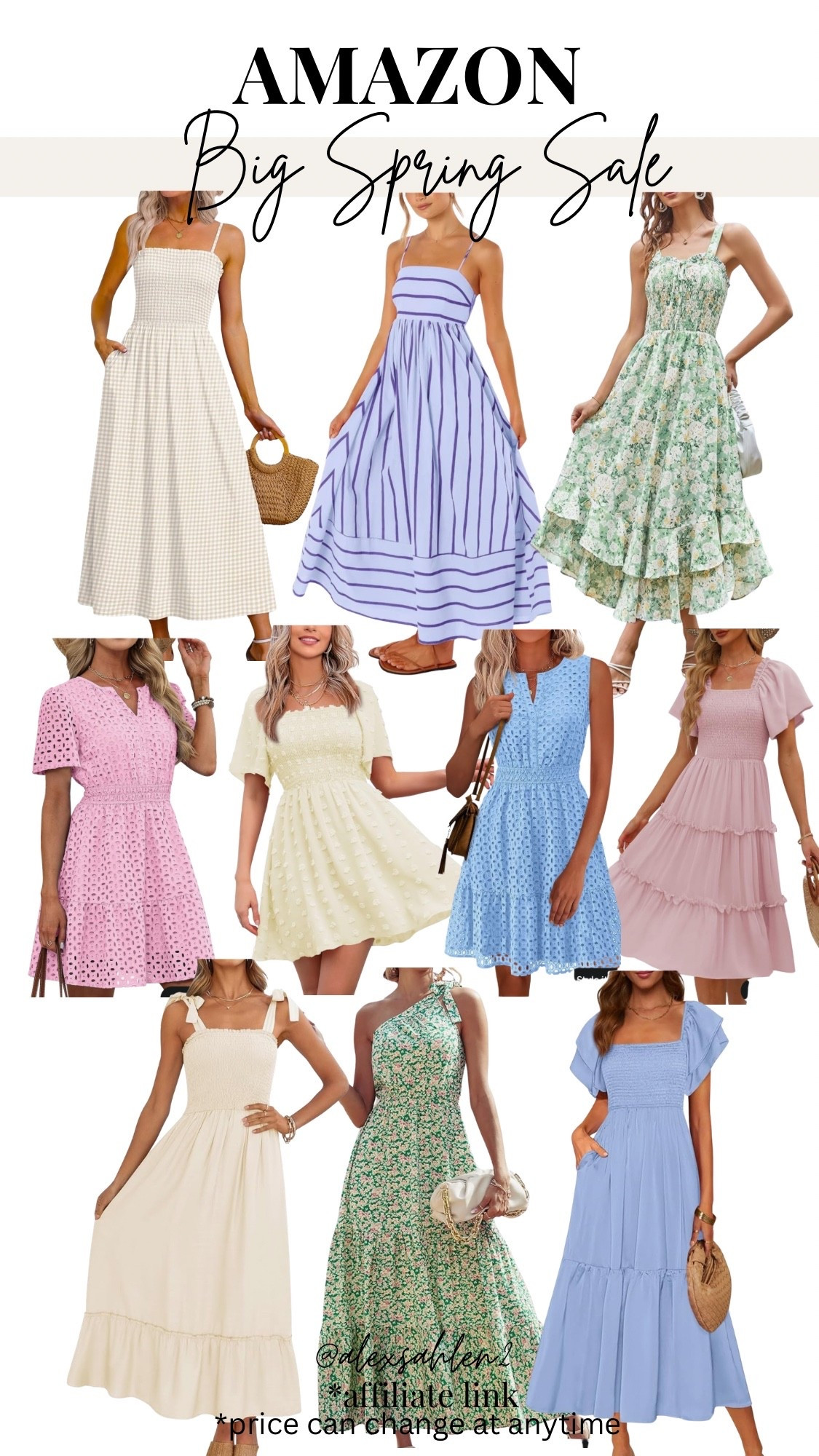 Spring dresses on *SALE*! Grab your size for Easter!

Amazon spring sale dresses, dresses on sale spring dresses on sale, Easter dress, Easter outfit idea, Easter outfit inspo, wedding guest dress, wedding guest dress sale