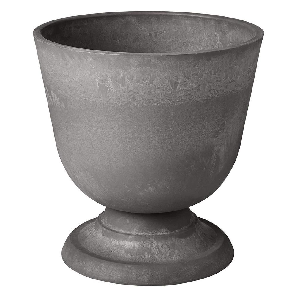 Classical 15 in. x 15 in. Cement PSW Urn | The Home Depot