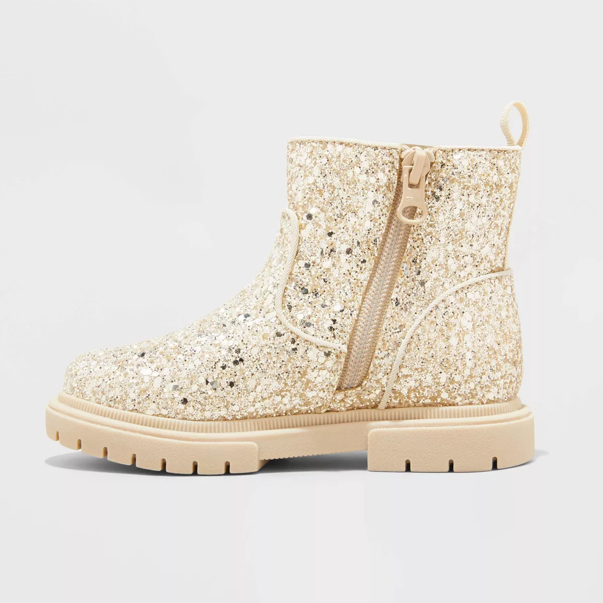 Toddler Flora Glitter Boots - Cat & Jack™ | Target