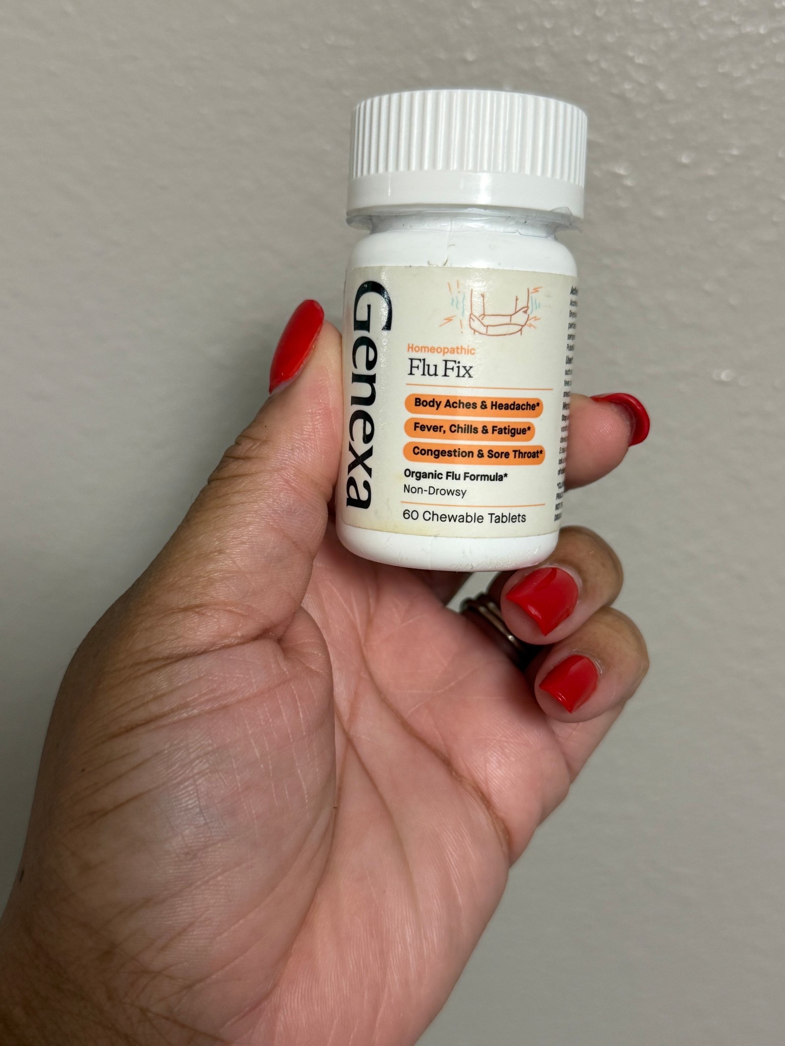 When cold and flu season hits, this is the one I reach for: Genexa Flu Fix 🤍  

I love that it’s a cleaner alternative to traditional flu medicine—no artificial junk, just ingredients that actually help support your body when you’re feeling under the weather.  

Why I love it:  
• Made with clean, organic ingredients  
• Helps relieve symptoms like aches, congestion, and fatigue  
• Non-GMO and free from artificial dyes and flavors  
• Gentle on adults and kids (check dosing for age)  
• Easy to take and actually works  

I keep a pack in my medicine cabinet for when I feel that first sign of a cold… it’s one of those products I trust.  

Linked it in my LTK 🤍

#LTKselfcare