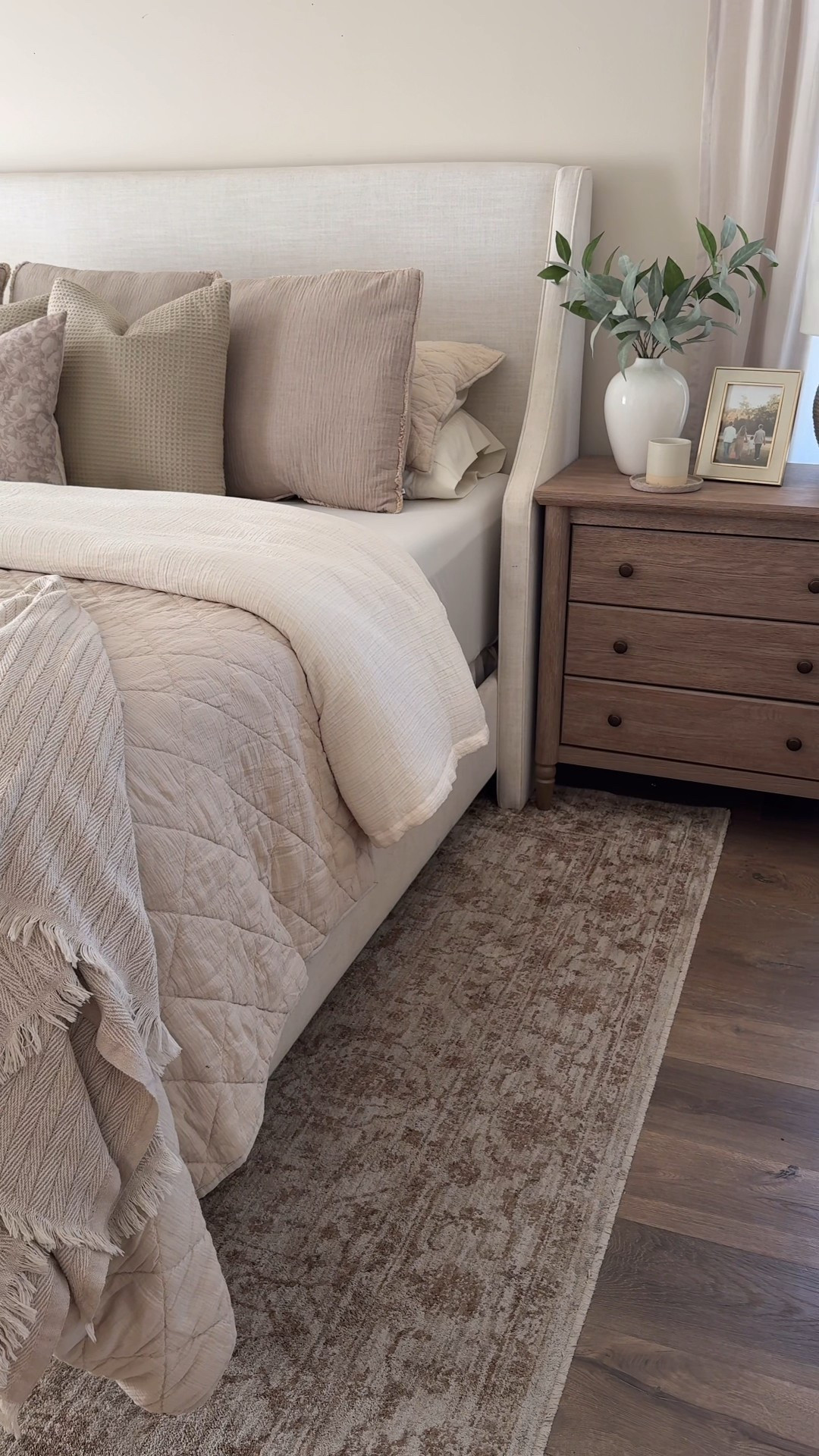 Wayfair 5 Days of Deals going on now through 2/2 and our bedroom furniture and rug are all on sale! Save up to 60% site wide! @wayfair #ad #wayfair #wayfairpartner 

Bed upholstered bed area, rug, neutral, rug, table, decor, home, decor, dresser, wide dresser

#LTKSaleAlert #LTKHome
