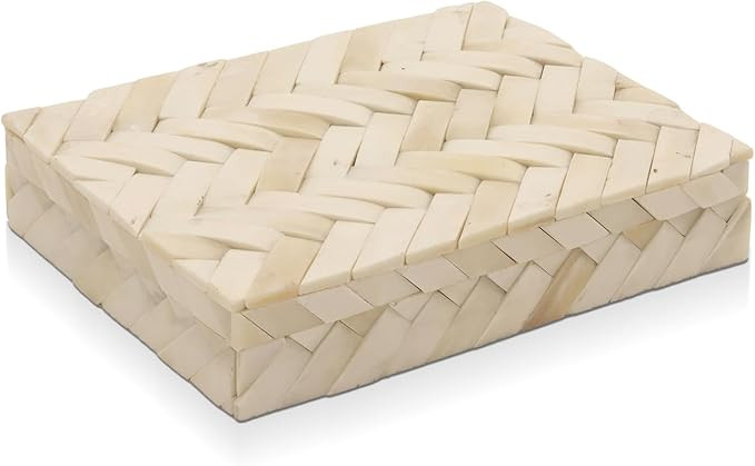Handicrafts Home Decorative Box 8x6 – Photo Storage Box, Jewelry Organizer, Modern Decorative S... | Amazon (US)