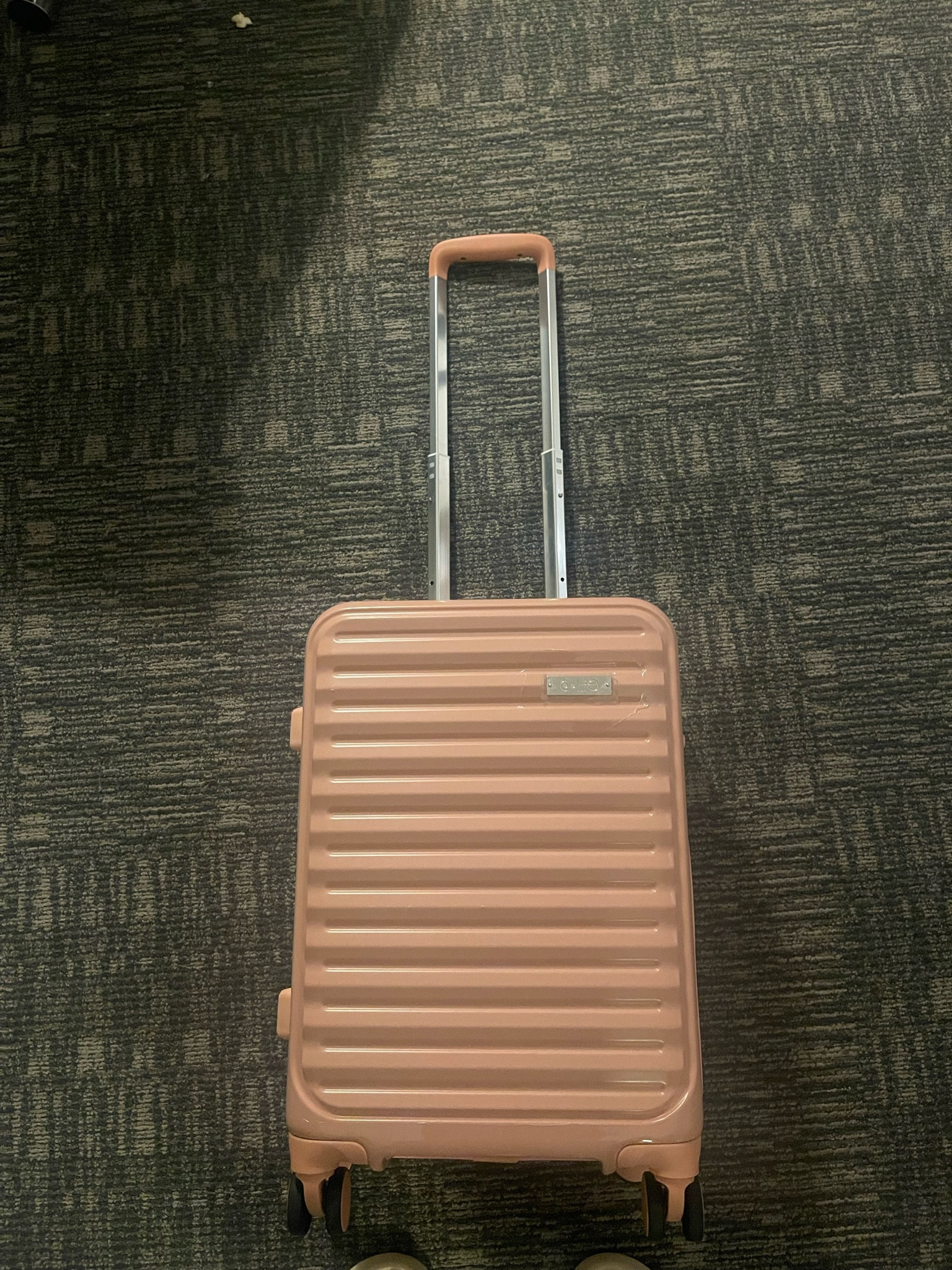 Zara - Hardside Carry-On Spinner Luggage - Orange - Men