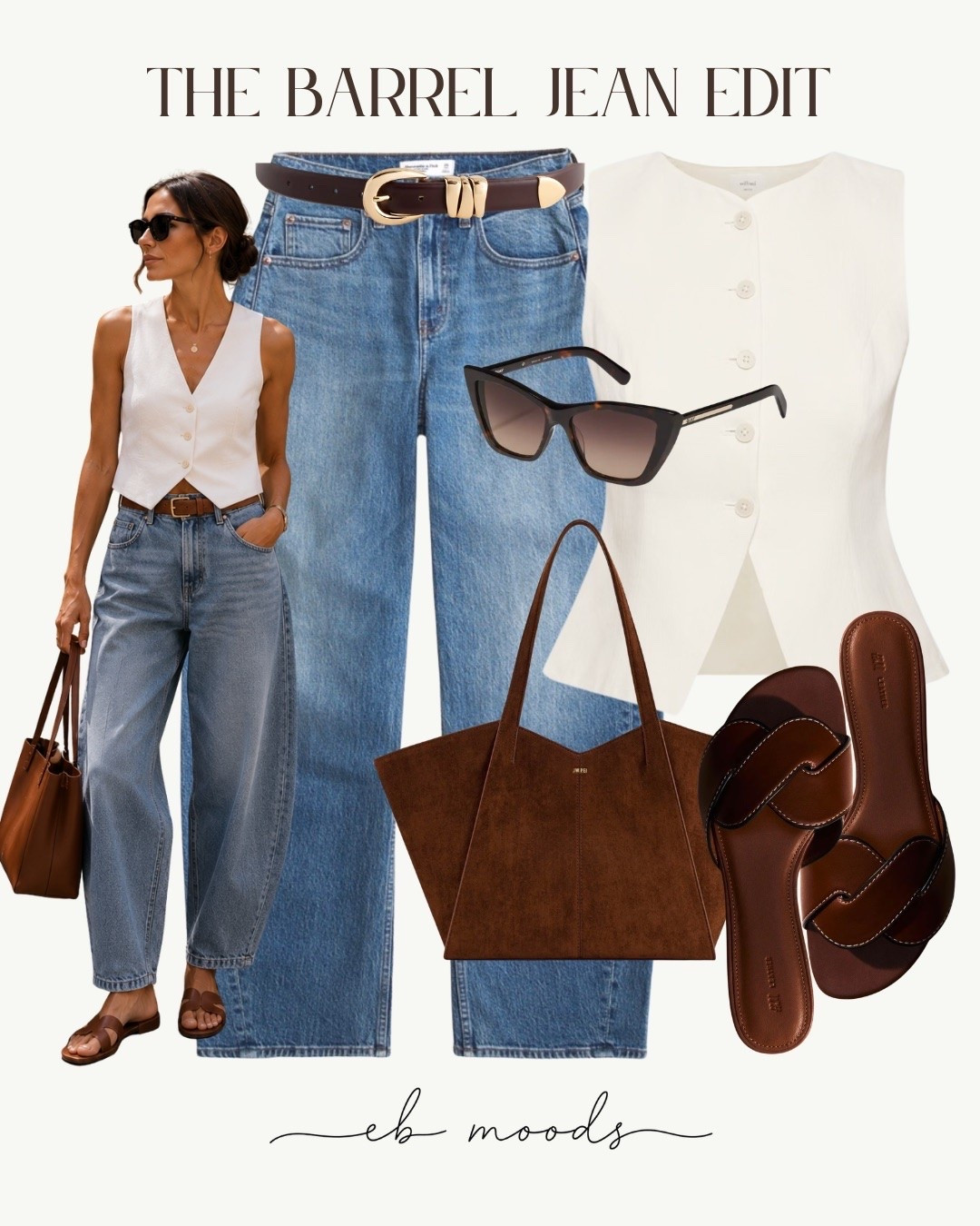 Effortless ways to style barrel jeans for the summer ❤️

#LTKOver40 #LTKSeasonal #LTKmomlife