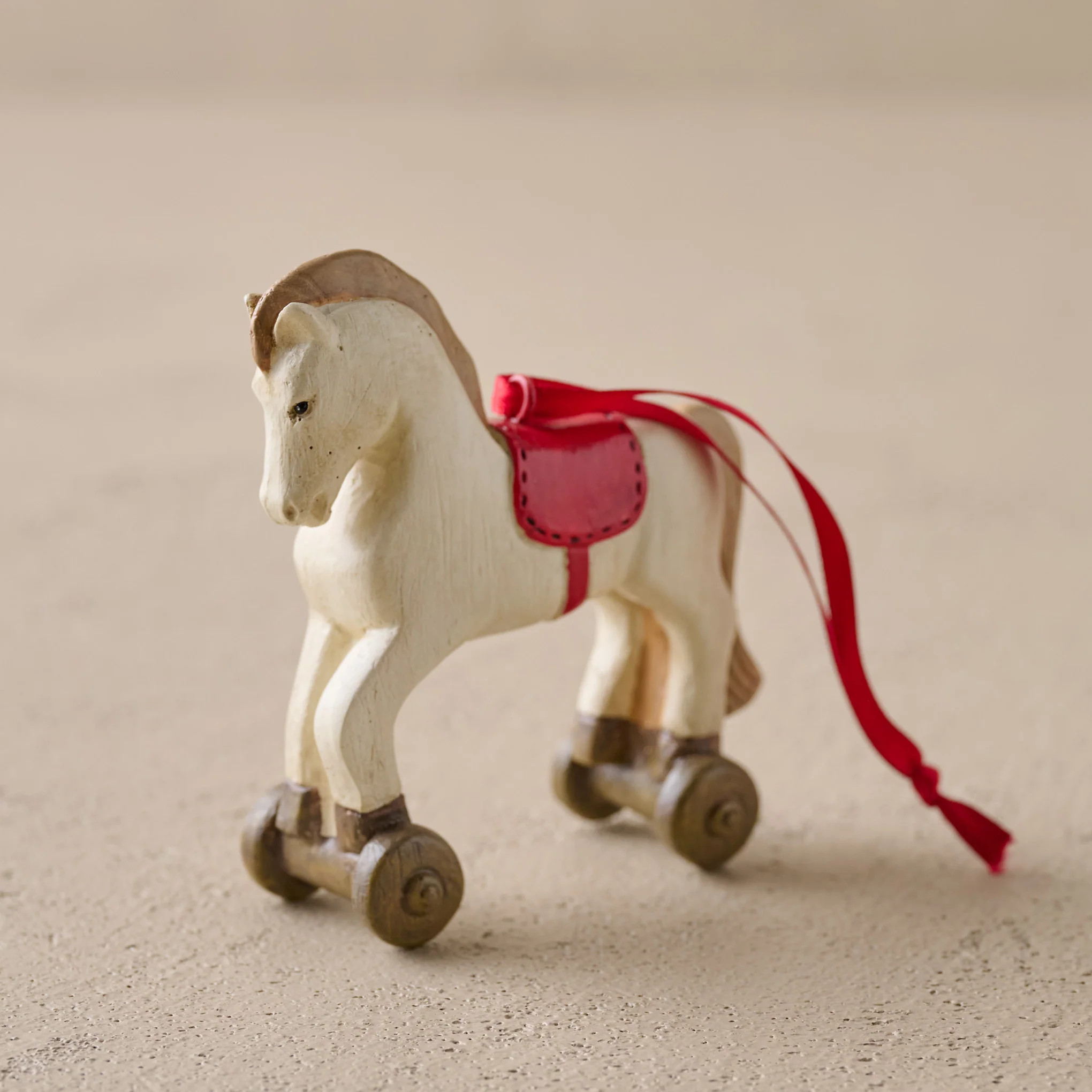 Vintage-Inspired Rocking Horse Ornament | Magnolia