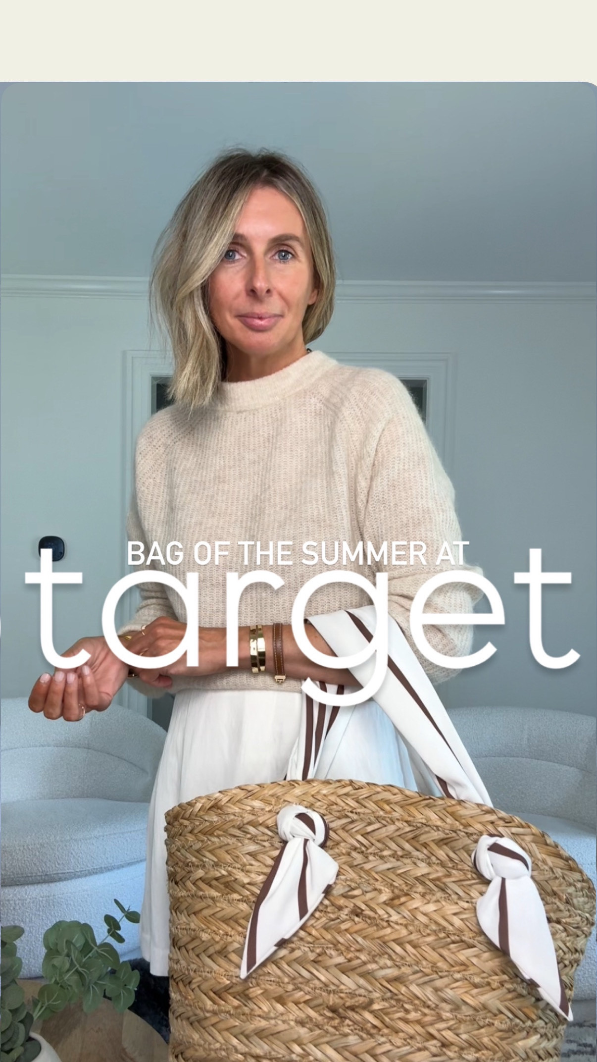 officially naming this ‘the bag of the summer!’ THE chicest straw tote around! did you see the brown striped handle… just divine!! we all need!! 🤎



effortless style + daily outfit inspo for over 40s. are you trying to rediscover your style, i got you. want to elevate your everyday looks, i got you. want easy, effortless style, i got you! come follow me @houseofmagpye 🫶

summer tote, tote bag, beach bag, summer outfit, summer bag, arm candy, new at target, target summer, target spring, 


#effortlessstyle #styleover40 #beachbag #newattarget

#LTKSaleAlert #LTKItBag #LTKFindsUnder50